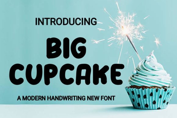 Big Cupcake: A Playful Font with Serious Design Appeal