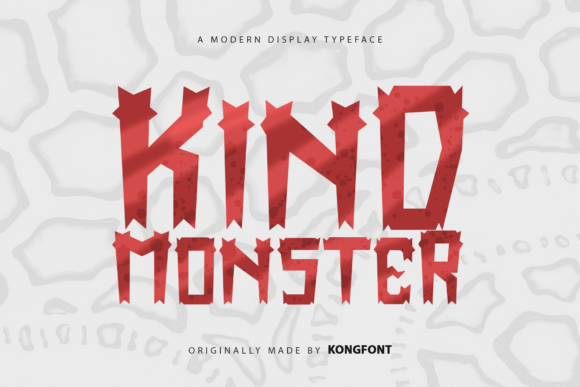 Kind Monster: A Magical Font for Modern Design