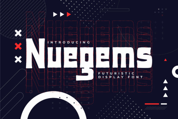 Nuegems: A Bold, Nostalgic Font for Strong Visual Statements