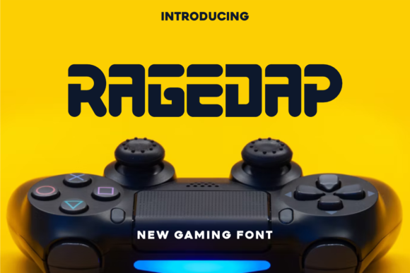 Ragedap: The Ultimate Gaming Font with Smooth Charm