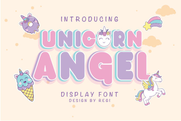 Unicorn Angel: A Magical Font for Modern Design