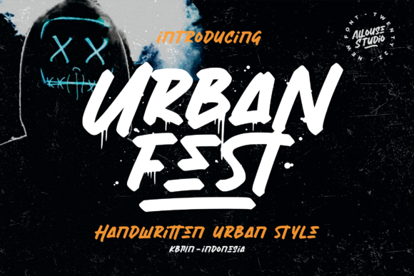Urban Fest: A Creative Display Font for Modern Design